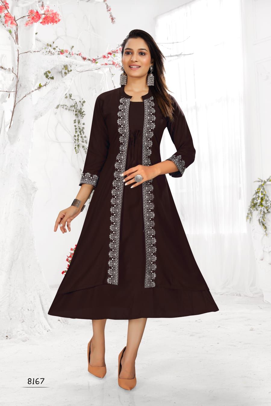 New Panghat 1 Party Wear Rayon Fancy Designer Kurti Collection